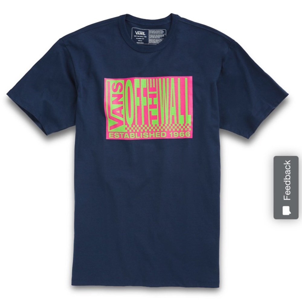 NWT VANS Off The Wall Retro Tee